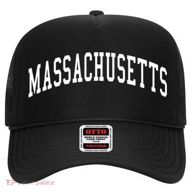 Massachusetts Throwback Design Print Classic Hat