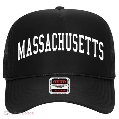 Massachusetts Throwback Design Print Classic Hat