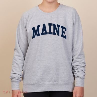 Maine Throwback Design Classic Women's Sweatshirt