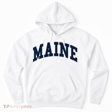 Maine Throwback Design Classic Hoodie