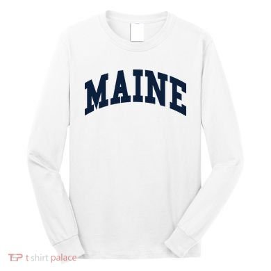 Maine Throwback Design Classic Long Sleeve Shirt