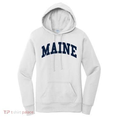 Maine Throwback Design Classic Women's Hoodie