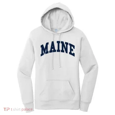 Maine Throwback Design Classic Women's Hoodie