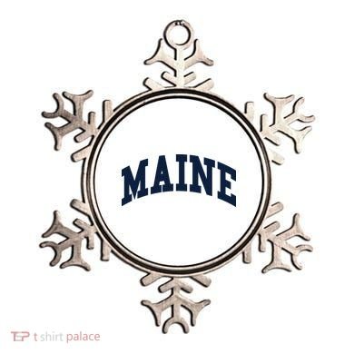 Maine Throwback Design Classic Ornament