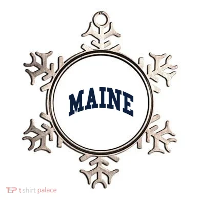 Maine Throwback Design Classic Ornament