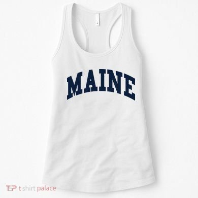 Maine Throwback Design Classic Women's Tank Top