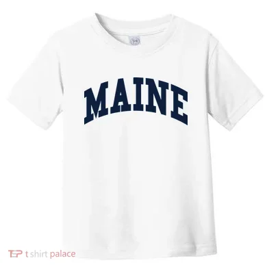 Maine Throwback Design Classic Toddler T-Shirt