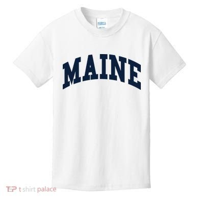 Maine Throwback Design Classic Kids T-Shirt