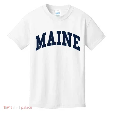 Maine Throwback Design Classic Kids T-Shirt