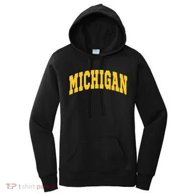 Michigan Throwback Design Classic Women's Hoodie