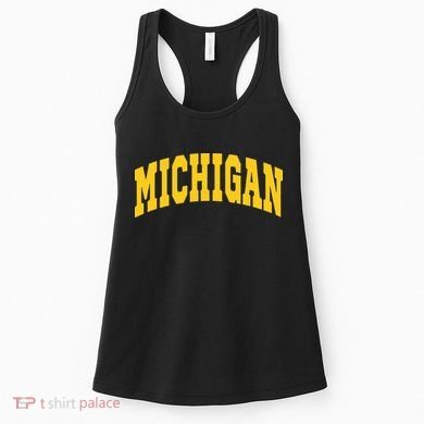 Michigan Throwback Design Classic Women's Tank Top