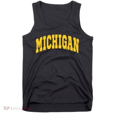 Michigan Throwback Design Classic Tank Top