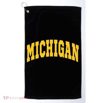 Michigan Throwback Design Classic Golf Towel