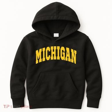 Michigan Throwback Design Classic Kids Hoodie