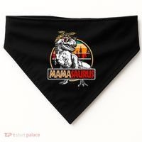 Mamasaurus Trex Dinosaur Mama Gifts For Mom Mothers Day USA-Made Doggie Bandana thumb 0