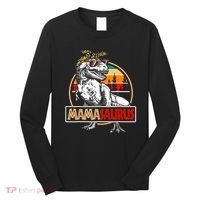 Mamasaurus Trex Dinosaur Mama Gifts For Mom Mothers Day Long Sleeve Shirt thumb 0