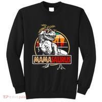Mamasaurus Trex Dinosaur Mama Gifts For Mom Mothers Day Sweatshirt thumb 0