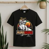 Mamasaurus Trex Dinosaur Mama Gifts For Mom Mothers Day T-Shirt thumb 2