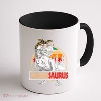 Mamasaurus Trex Dinosaur Mama Gifts For Mom Mothers Day Coffee Mug thumb 1