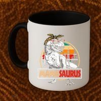 Mamasaurus Trex Dinosaur Mama Gifts For Mom Mothers Day Coffee Mug thumb 2