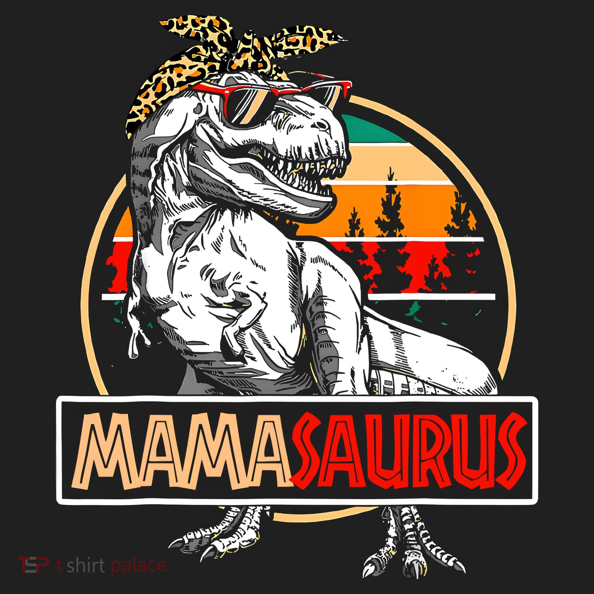 Mamasaurus Trex Dinosaur Mama Gifts For Mom Mothers Day Beanie