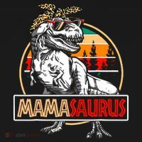 Mamasaurus Trex Dinosaur Mama Gifts For Mom Mothers Day Mousepad thumb 1