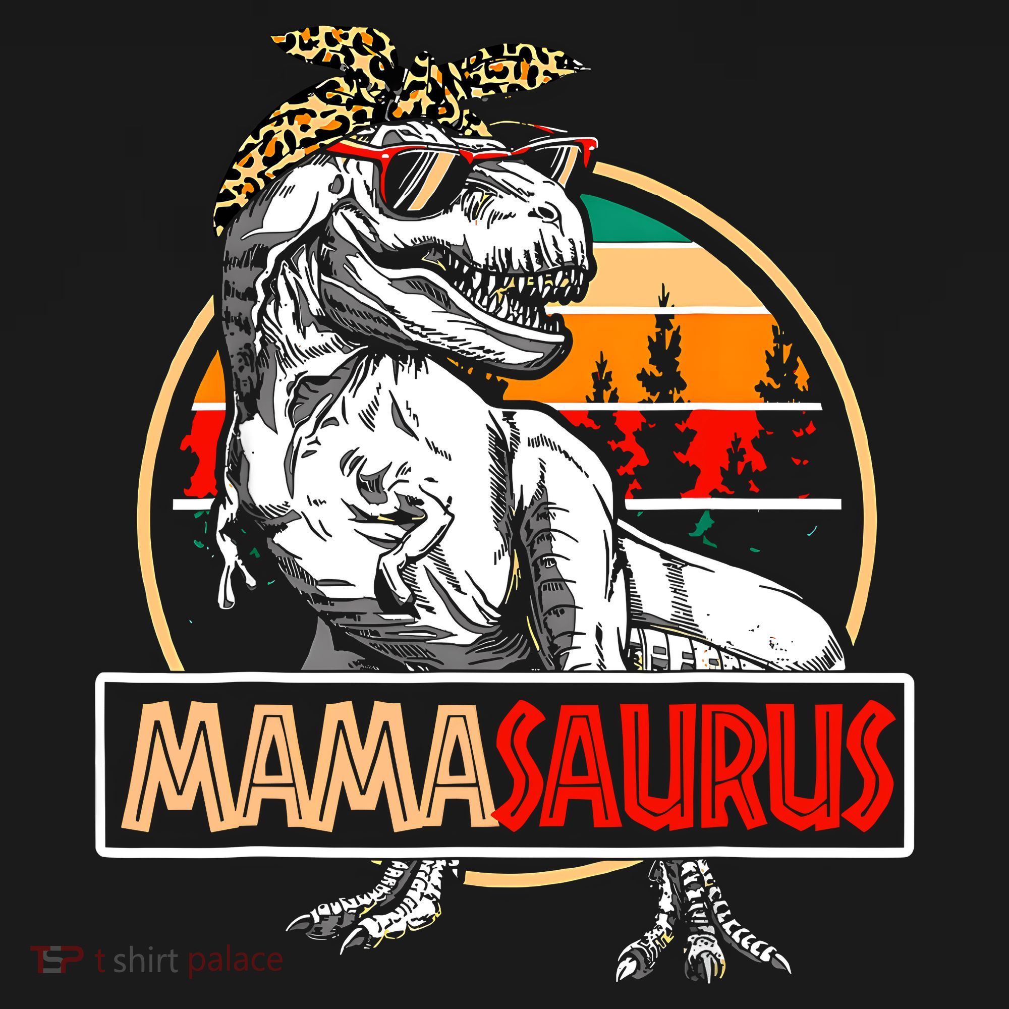 Mamasaurus Trex Dinosaur Mama Gifts For Mom Mothers Day Mousepad