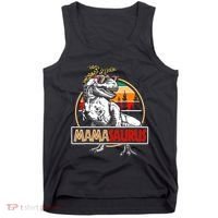 Mamasaurus Trex Dinosaur Mama Gifts For Mom Mothers Day Tank Top thumb 0