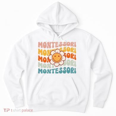 Montessori Teacher Daisy Colorful Hoodie