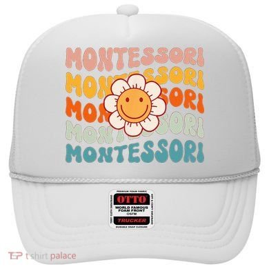 Montessori Teacher Daisy Colorful Hat