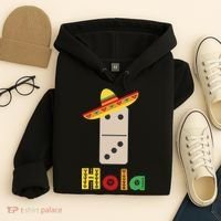 Mexican Train Domino Hoodie thumb 4