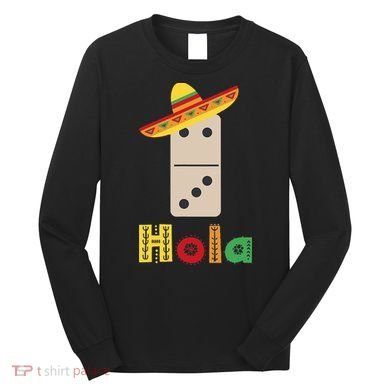Mexican Train Domino Long Sleeve Shirt