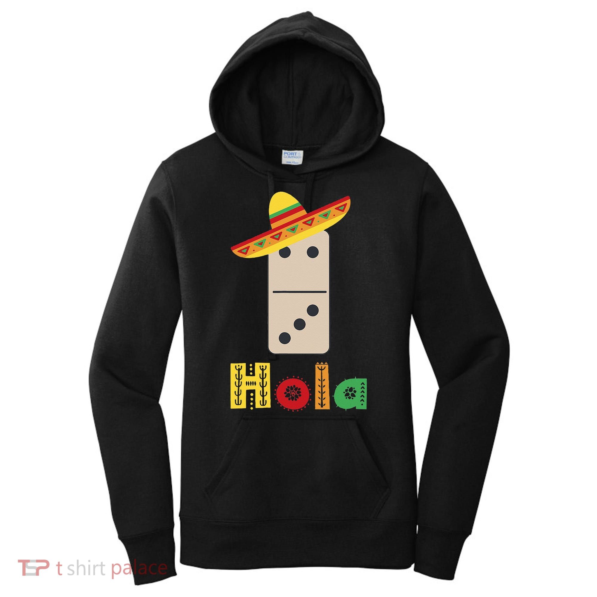 Mexican Train Domino Women's Hoodie