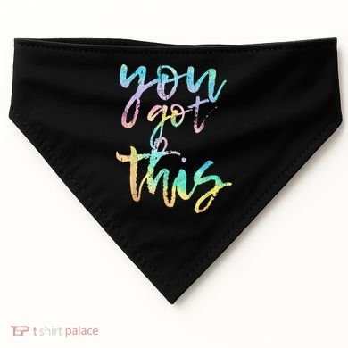 Motivational Testing Day Teacher You Got This Rock The Test USA-Made Doggie Bandana