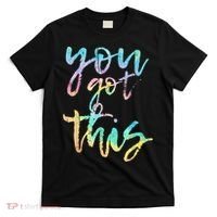 Motivational Testing Day Teacher You Got This Rock The Test T-Shirt thumb 0