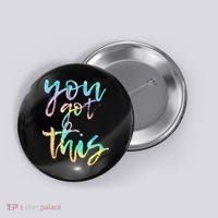 Motivational Testing Day Teacher You Got This Rock The Test Button thumb 0