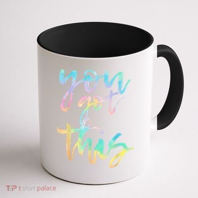 Motivational Testing Day Teacher You Got This Rock The Test Coffee Mug back