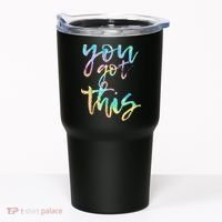 Motivational Testing Day Teacher You Got This Rock The Test Tumbler thumb 0