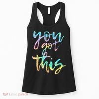 Motivational Testing Day Teacher You Got This Rock The Test Women's Tank Top thumb 0