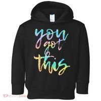 Motivational Testing Day Teacher You Got This Rock The Test Toddler Hoodie thumb 0