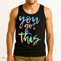 Motivational Testing Day Teacher You Got This Rock The Test Tank Top thumb 3