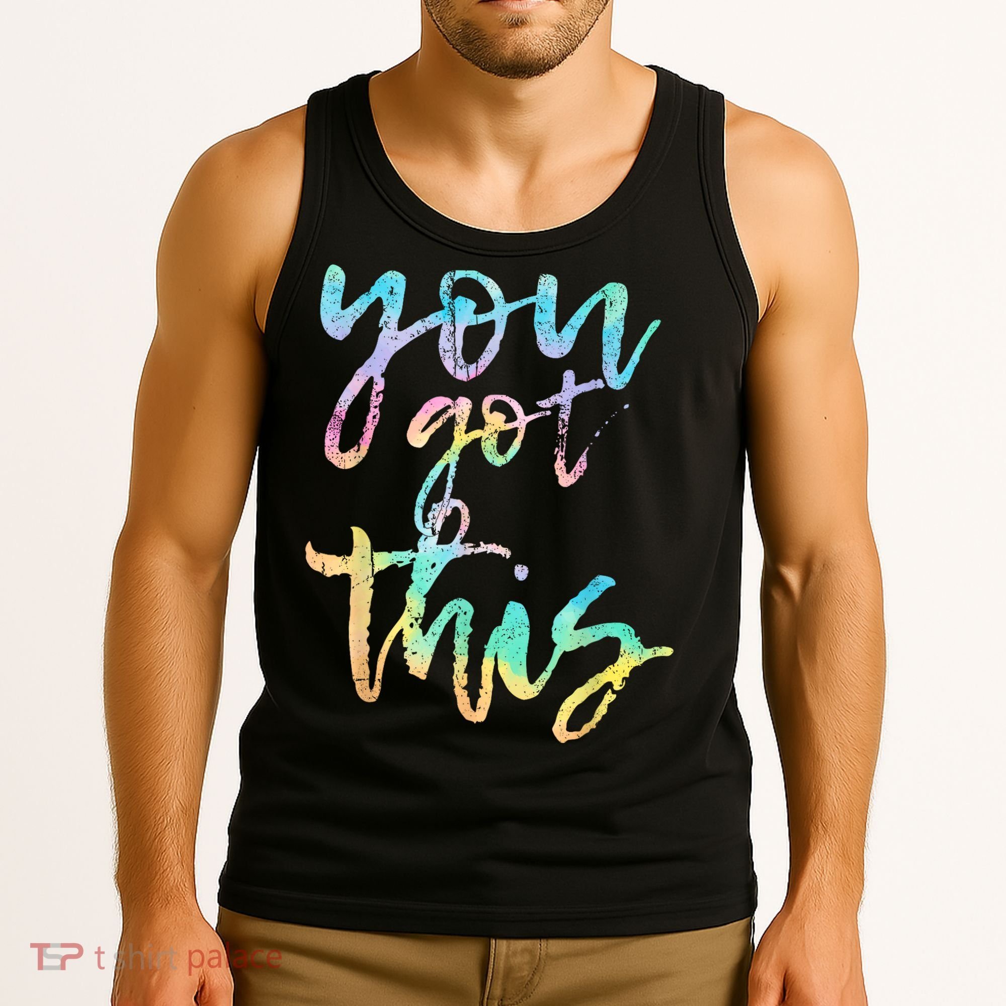Motivational Testing Day Teacher You Got This Rock The Test Tank Top