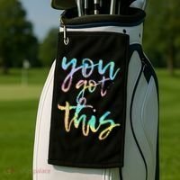 Motivational Testing Day Teacher You Got This Rock The Test Golf Towel thumb 2