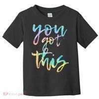 Motivational Testing Day Teacher You Got This Rock The Test Toddler T-Shirt thumb 0