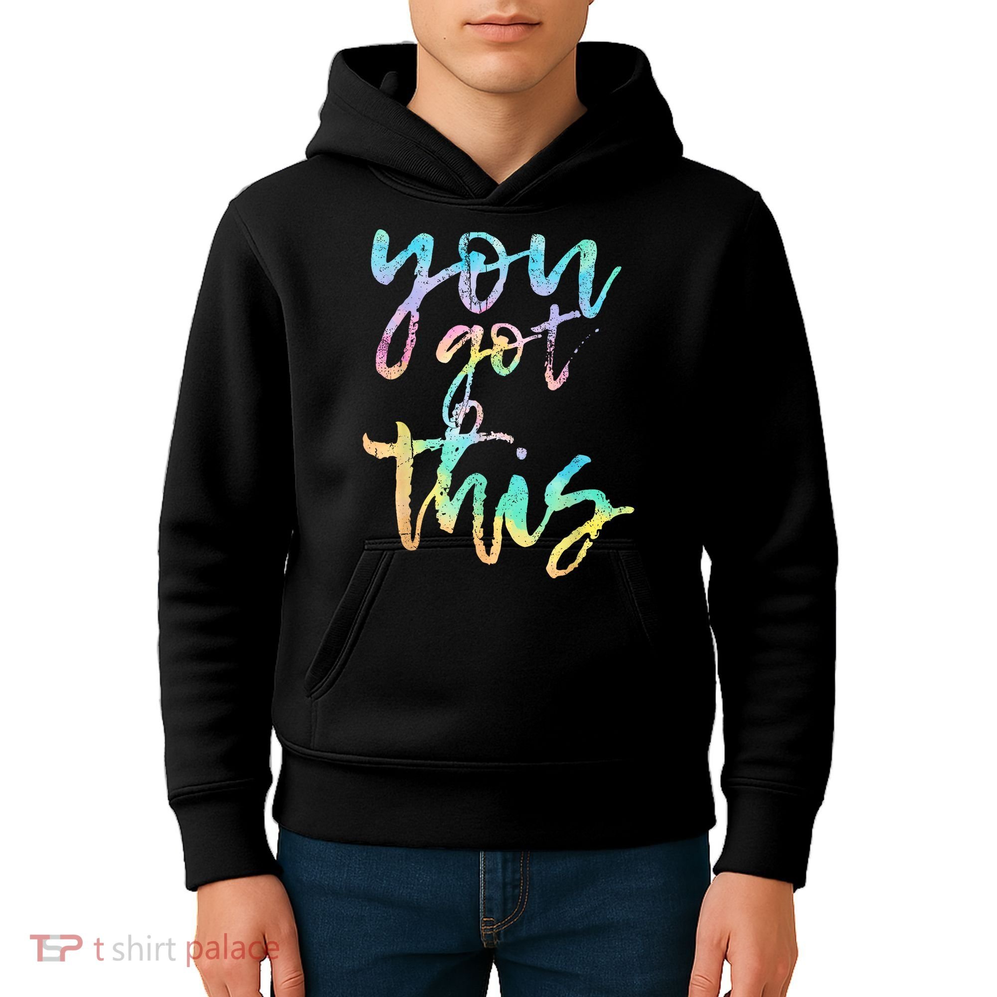 Motivational Testing Day Teacher You Got This Rock The Test Kids Hoodie