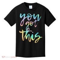 Motivational Testing Day Teacher You Got This Rock The Test Kids T-Shirt thumb 0