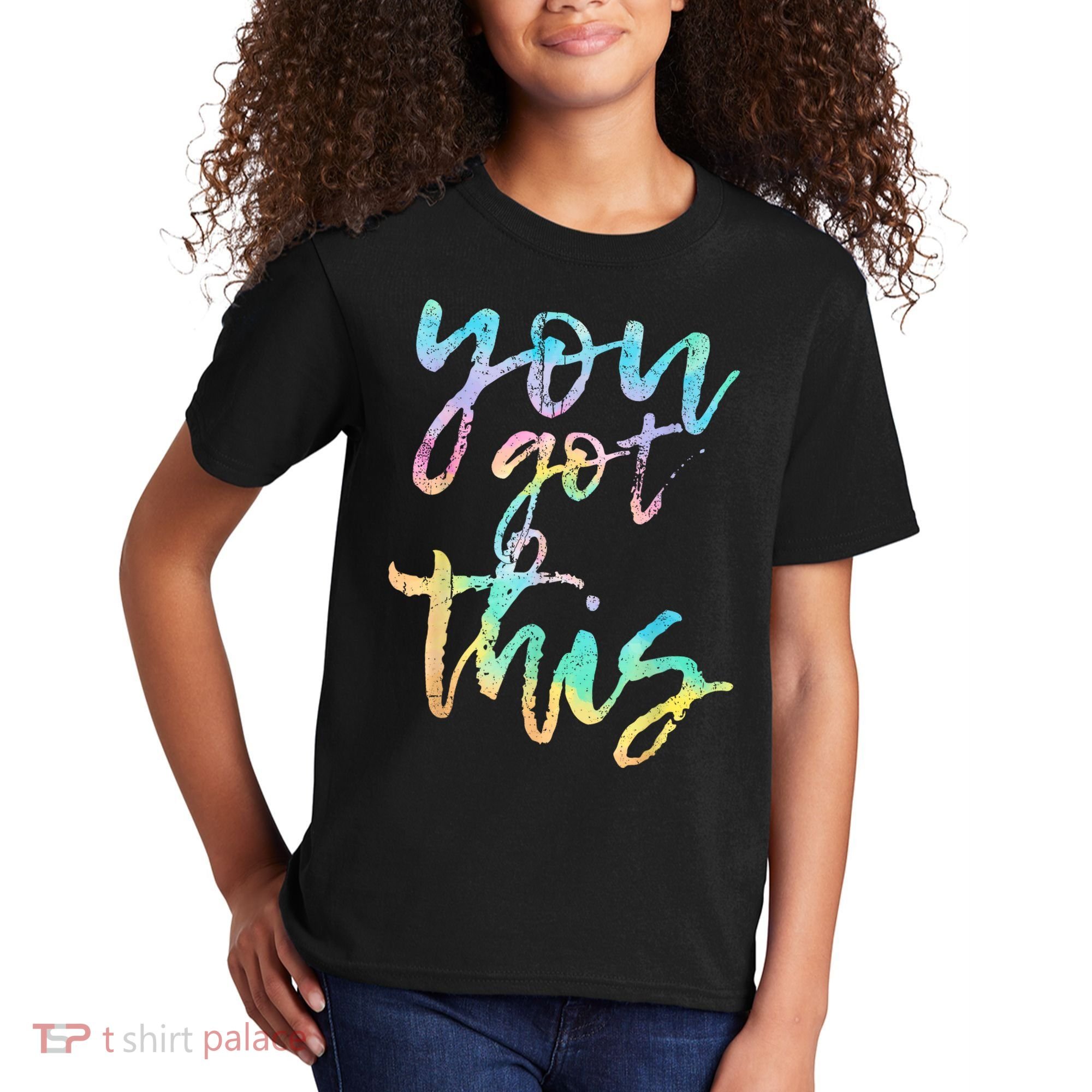 Motivational Testing Day Teacher You Got This Rock The Test Kids T-Shirt