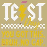 Motivation Test Day Bruh You Got This No Cap Teacher Sweatshirt thumb 2