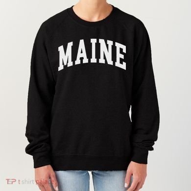 Maine Throwback Design Classic Women's Sweatshirt