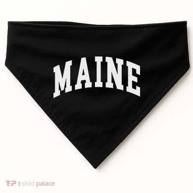 Maine Throwback Design Classic USA-Made Doggie Bandana